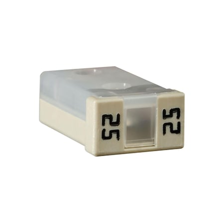 Auveco Mcase Unslotted 25 Amp Fuse, 3PK 22806