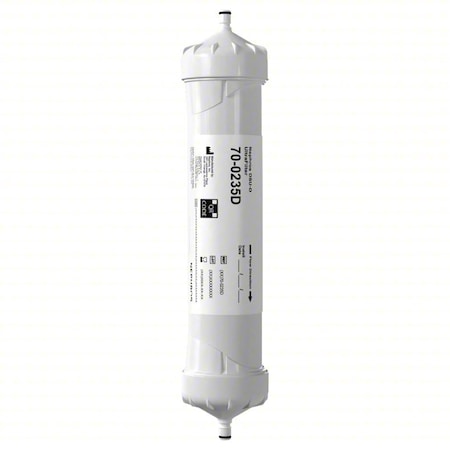 Nephros Inline Water Filter, 3 gpm, 2 1/2 in Dia 70-0235D