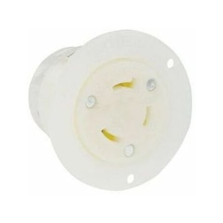 Leviton Industrial Grade Flanged Outlet 30 Amp, 277 Volt 2636