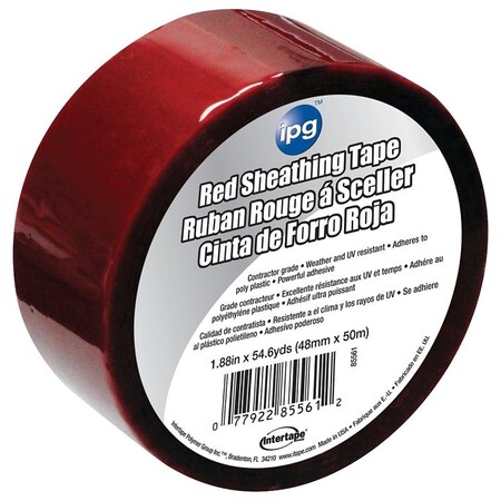 Intertape 85561 SHEATING TAPE 1.88INX54.6YD RED 5561USR