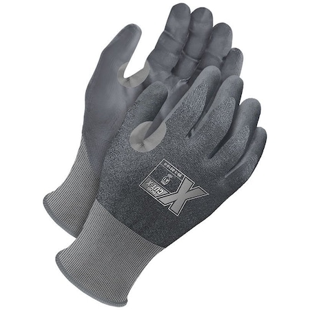Bdg Cut-Resistant Coated Gloves, Cut Level A1 , Foam NBR , Textured , L 1 PR 99-1-9510-9