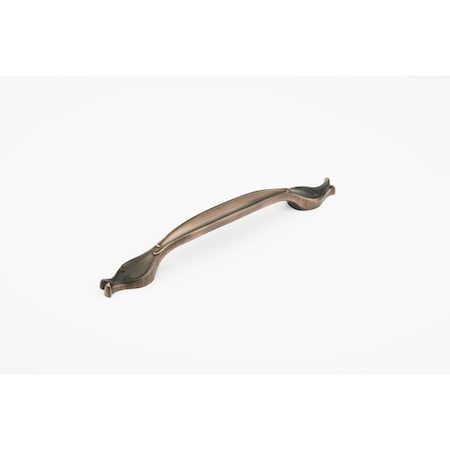Schaub 8in Center to Center French Farm Pull Empire Bronze Finish 263-EBZ
