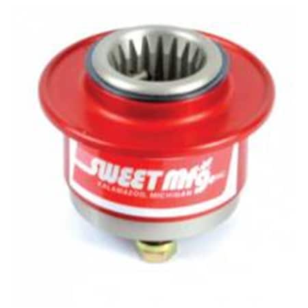 Sweet Red Steering Wheel Quick Release Hub for  Adjustable Steering Column - Aluminum SWE801-70031