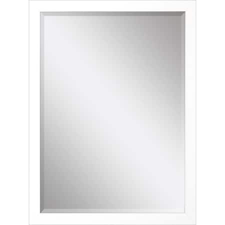 Homeroots 39" White Accent Mirror 632859