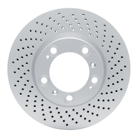 GEOPERFORMANCE Drilled Only Brake Rotor, Disc Brake Rotor,