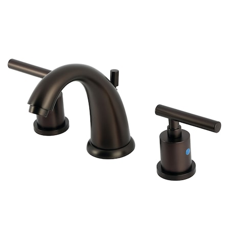 Kingston Brass Widespread Bathroom Faucet with Pop-Up Drain, Oil Rubbed Bronze KB8985CML