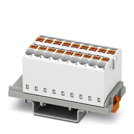 Phoenix Contact PTFIX 18X2 5-NS35 WH Distribution block 3273056