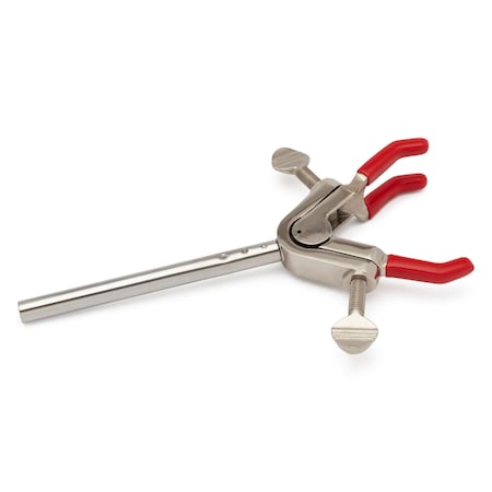 United Scientific 3-Prong Encased Extension Clamp, Medium, Dual CLUD02