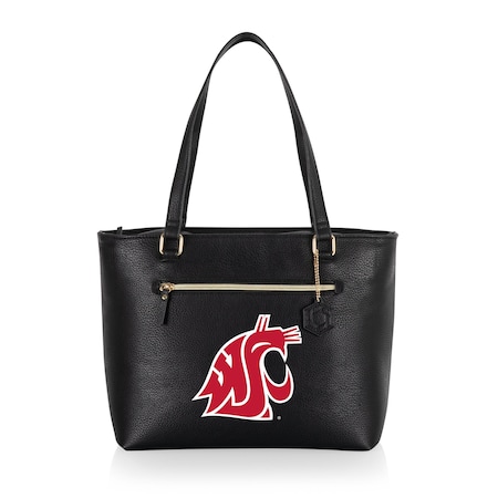 Picnic Time Family Of Brands NCAA Washington State Cougars Uptown Cooler Tote Bag - Insulated Lunch Bag 743-01-179-634-0