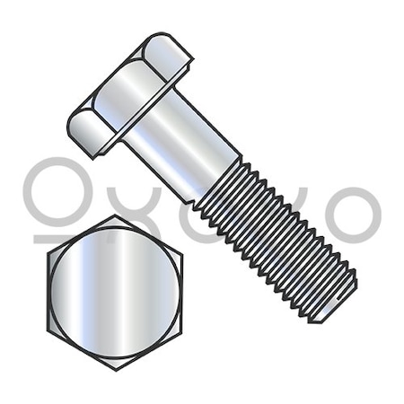 Oxoxo 1 1/2-6X3 Hex Cap Screw Grade 2 Zinc, 5PK 170877