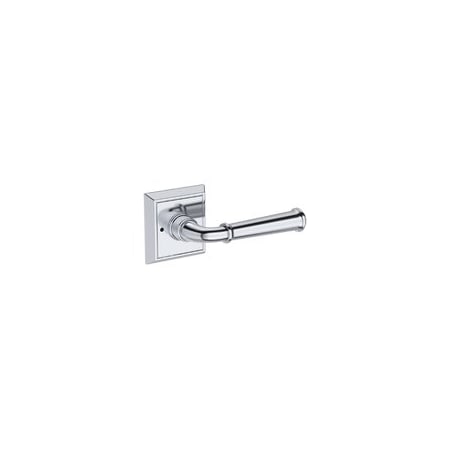 Baldwin Residential Door Levers Privacy Right Hand Bright Chrome PVDUNCHR260