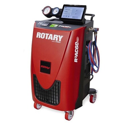 Rotary Refrigerant Recovery Machine, 9 ft L R3AC60-YF