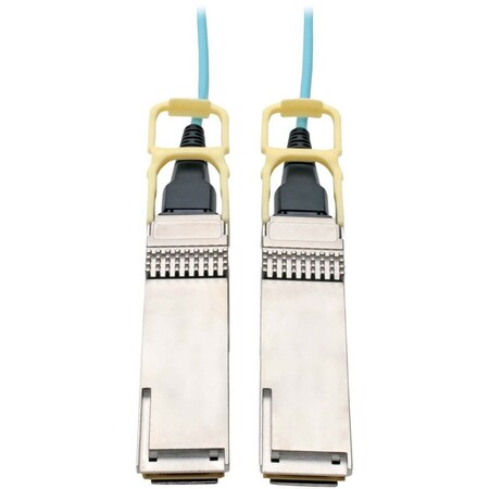 Eaton ACTIVE OPTICAL CABLE - MALE LEFT GENDER - MALE RIGHT GENDER - QSFP28 RIGHT CONNE N28H-01M-AQ
