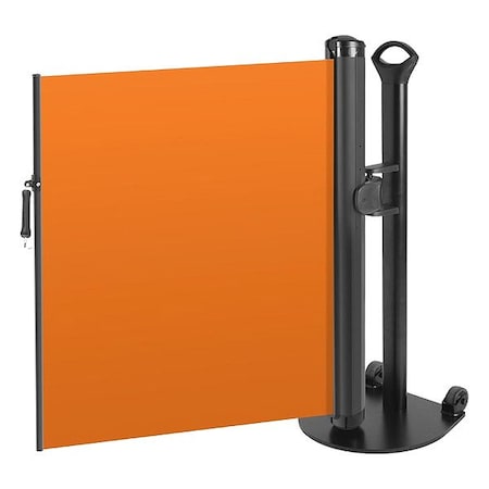 Modus Single Mobile Stand, Round Flat, Orange ZP+SB-O-IH