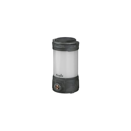 Fenix Lighting Fenix CL26R PRO: Rechargeable Lantern, LED, Lithium Ion, 650lm, Gray CL26R PRO Gray Camo