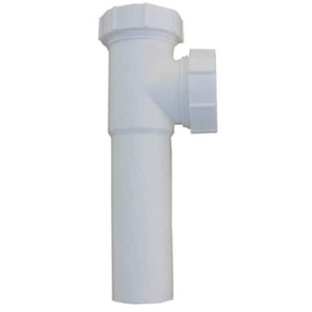 Westlake Pipe & Fittings 1-1/2'' OD Wht Plastic End Outlet Tee 3/1/4281
