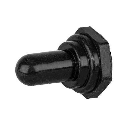 Hubbell Wiring Device-Kellems Toggle Switch Boot, Rubber, Black, For Use With Non-Illuminated Toggle Switches MSB1