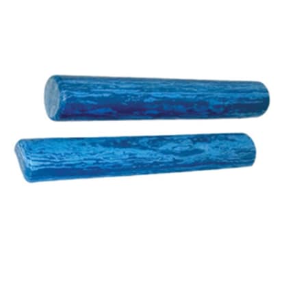 Step-Up Relief 6 x 36 in. EVA Foam Extra Firm Round Roller - Blue ST493523