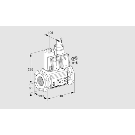 Honeywell Kromschroder VCS780F05NLWR3E/PPPP/PPEP KS88205052