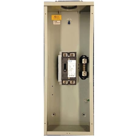 Eaton Cutler-Hammer Circuit Breaker Enclosure, ECC, 200A, 200V, Main Circuit Breaker ECCVH200R