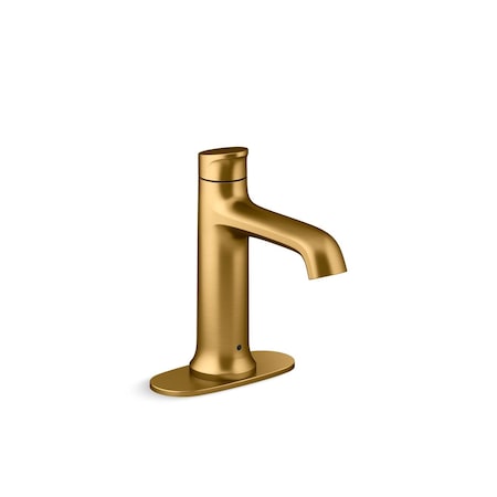 Kohler Tone Touchless bathroom sink faucet, 1.2 gpm Vibrant Brushed Moderne Brass K-33624-9-2MB