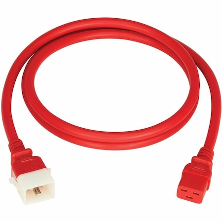 Eaton PDU POWER CORDS, C19 TO P-LOCK C20 - HEAVY-DUTY, 20A, 250V, 12 AWG, 6 FT. (1.8 M P036-E06-ARD-6