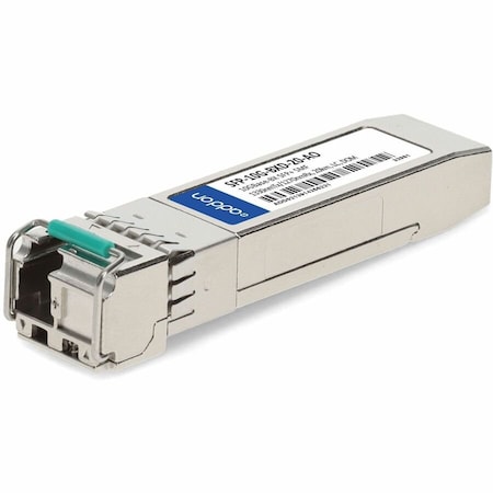 Add-On ADDON CISCO SFP-10G-BXD-20 COMPATIBLE TAA COMPLIANT 10GBASE-BX SFP+ TRANSCEIVER SFP-10G-BXD-20-AO