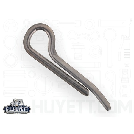 Huyett Hammerlock Cotter Pin, Carbon Steel, 0.312 in Dia x 1.500 in Effective Length CPH-312-1500