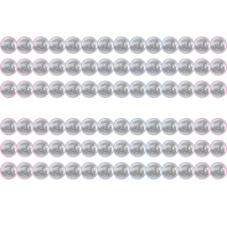 Teacher Created Resources Disco Balls Die-Cut Border Trim, 35 Feet Per Pack, 6PK TCR6979