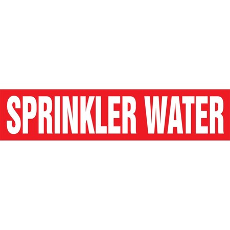 Accuform ASME ANSI PIPE MARKER SPRINKLER RPK665STC