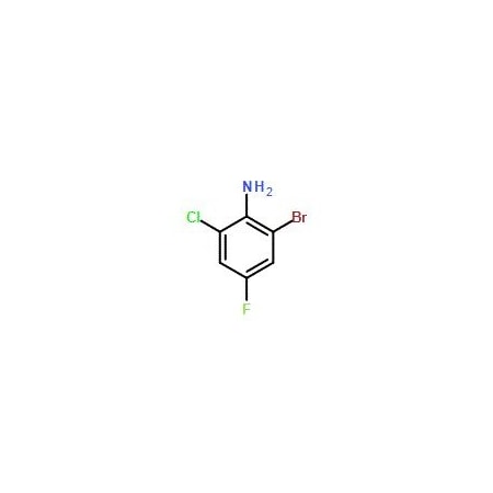 Ak Scientific 2-Bromo-6-chloro-4-fluoroaniline (1g), CAS 201849-14-1 Z0342-1g