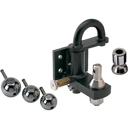 Kento Gear Bolt-On Pintle Hitch with 3 Stainless Balls KE3635670