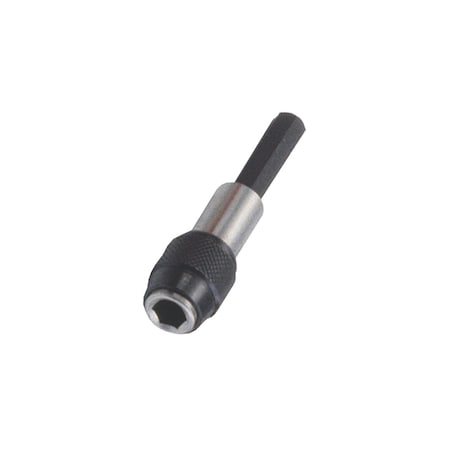 Genius Tools 1/4in Hex Dr. 1/4in Hex Shank, Magnetic Bit Holder 285708M