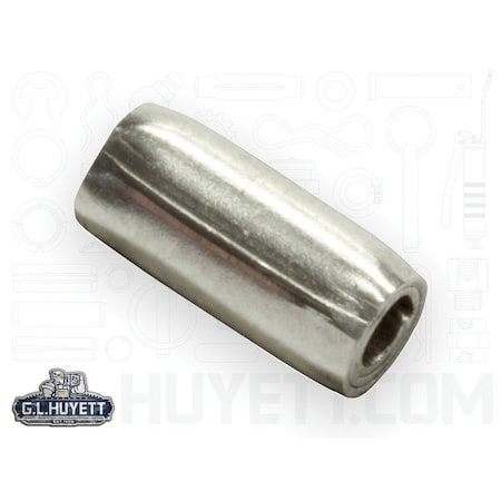 Huyett Coiled Spring Pin, Standard Duty, Nickel Plated 302/304 SS, 0.125 in Dia x 0.312 in Length SPC3P-125-0312