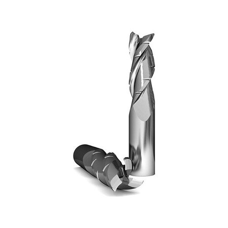 Zoro Select Corner Radius End Mill, 0.75 in, Carbide 125662