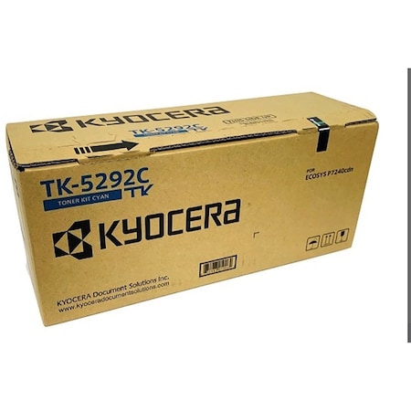 Kyocera Cyan Toner Cartridge 13K YLD 1T02TXCUS0 TK5292C
