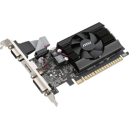 Msi Geforce DDR3 PCIe 2.0 x 16 LowProfile Graphic Card GT 710 2GD3 LP