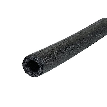 M-D Building Products Prep-Slit Tube Pipe Insulation, 6 ft L, Polyethylene, Black, 1-1/8 in Pipe 50210