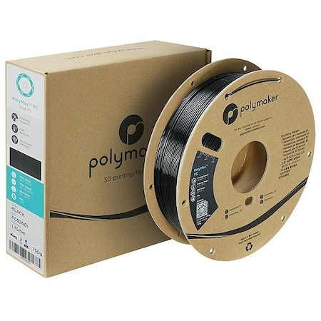 Polymaker PolyMax PC(1.75mm, 750g) Black PC02001