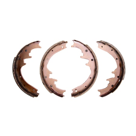 Dfc True Arc Parking Brake Shoes, Drum Brake Shoe Set,  1901-0774-00