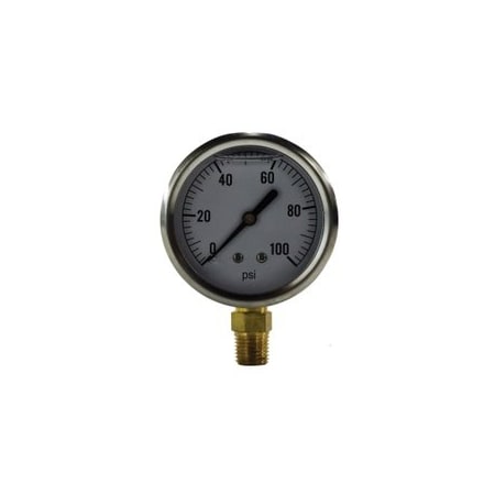 Midland Industries GAUGE PRESS PNEU 2-1/2IN 0 TO 400PSI NPT 80068