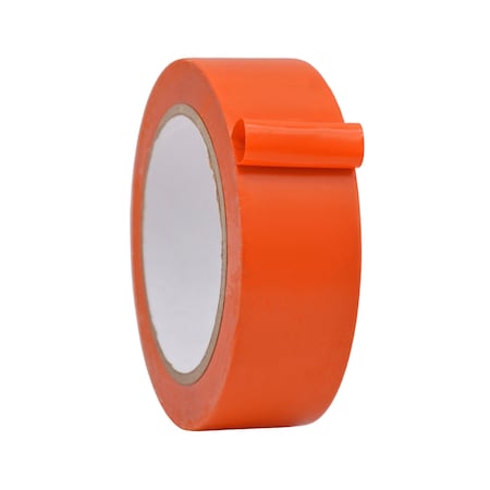 Wod Tape PVC, Orange, 1.5 inch (36mm) W., 6 mil Thickness, 32 PK WOD VTC366-01500-32-36-ORA