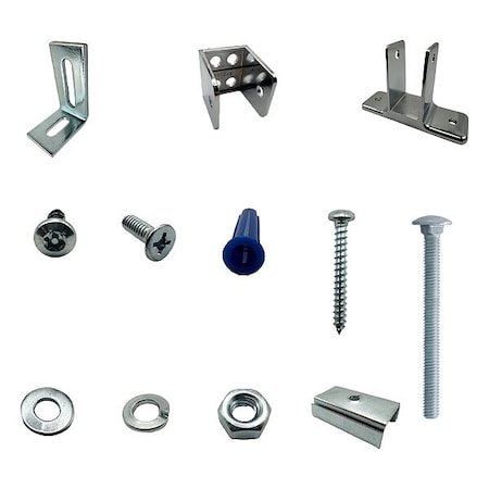 Hadrian HeadrailIntermediateKit, Zamac, Chrome 600422
