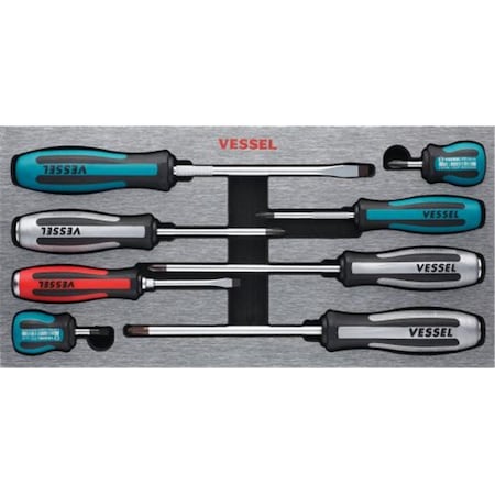 Muebles Para El Hogar Assorted Screwdriver Set - 8 Piece MU3586098