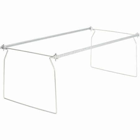 Business Source Hanging File Folders, Silver BSN60529