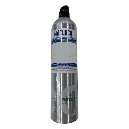 Tracxp CalibrationGas, Cylinder, 105L, Nitrogen TXP-CAL-NITROGEN