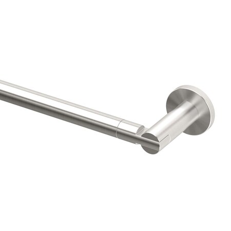 Gatco Channel 24" Towel Bar, Satin Nickel 4690