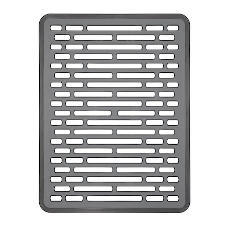 Good Grips Sink Mat, 16 in L, 12-1/4 in W, 1/2 in Thick, TPE, Gray 13190530
