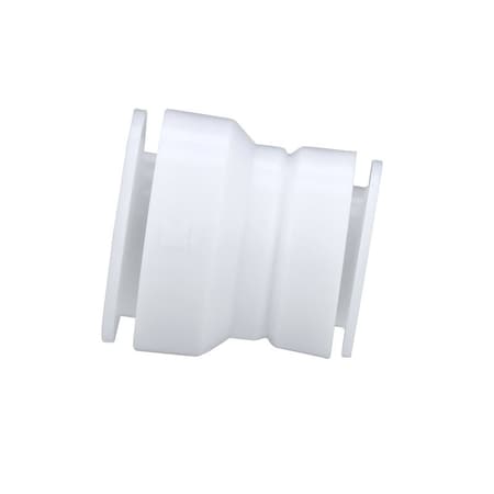 Insta-Plumb Pipe Trap Adapter, 1-1/2 in, Push-to-Connect, Plastic, White 95IPK