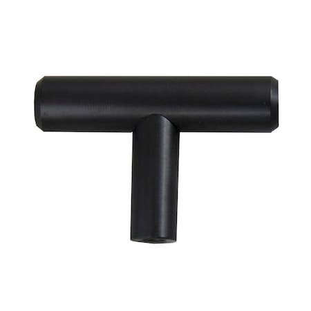 Pride Industrial 2in Bar Pull Cabinet Knob Matte Black Finish K102BK
